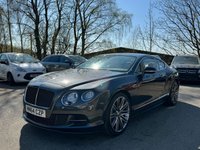 USED 2014 BENTLEY CONTINENTAL 6.0 GT SPEED 2d 616 BHP 