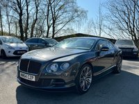 USED 2014 BENTLEY CONTINENTAL 6.0 GT SPEED 2d 616 BHP 
