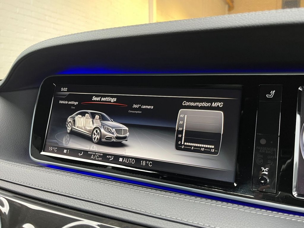 USED 2014 64 MERCEDES-BENZ S-CLASS 4.7 S500 L AMG LINE 4d 455 BHP 