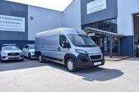 USED 2021 21 PEUGEOT BOXER 2.2 BLUEHDI 435 L4H2 ASPHALT P/V 139 BHP 2 Year Nationwide Warranty