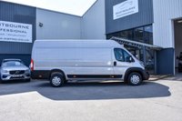 USED 2021 21 PEUGEOT BOXER 2.2 BLUEHDI 435 L4H2 ASPHALT P/V 139 BHP 2 Year Nationwide Warranty