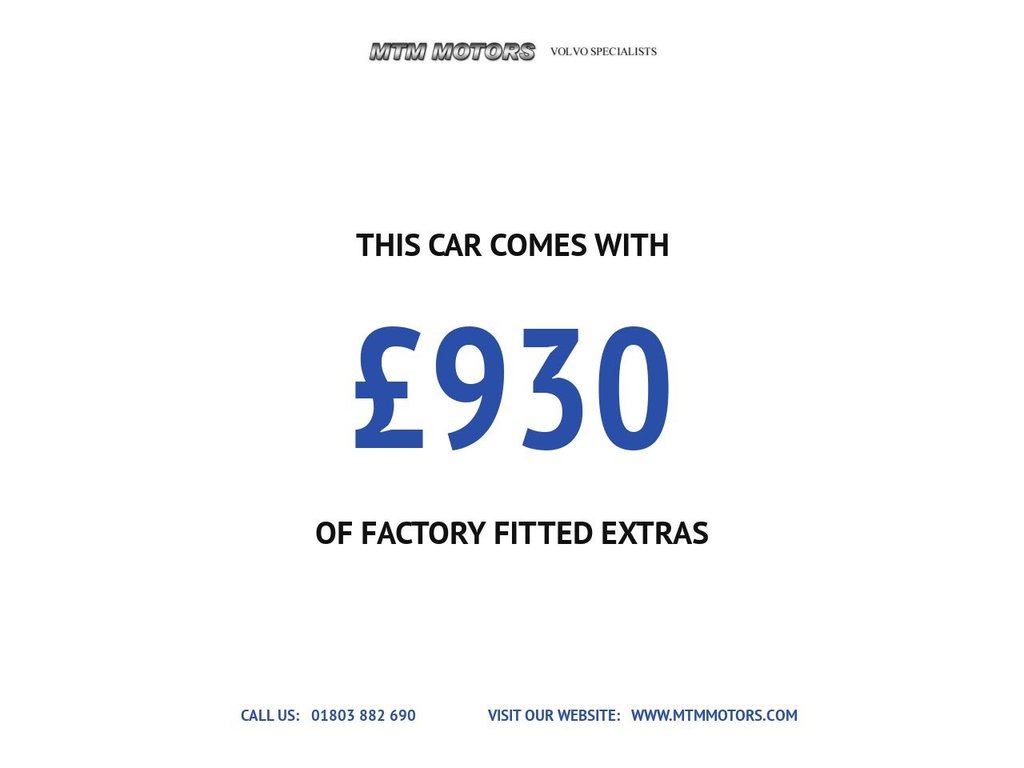USED 2015 65 VOLVO V40 2.0 T2 R-DESIGN 5d 120 BHP REBEL BLUE R DESIGN V40