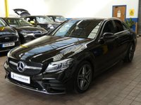 USED 2021 21 MERCEDES-BENZ C-CLASS 1.5 C 200 AMG LINE MHEV 4d 181 BHP SAT NAV LEATHER HEATED SEAT CRUISE OCNTROL PARKING SENSORS 1 OWER EXCELLENT SERVICE HISTORY WARRANTY