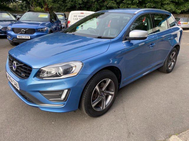 2014 64 Volvo Xc60 2.4 D5 R-DESIGN LUX NAV AWD 5d 212 BHP