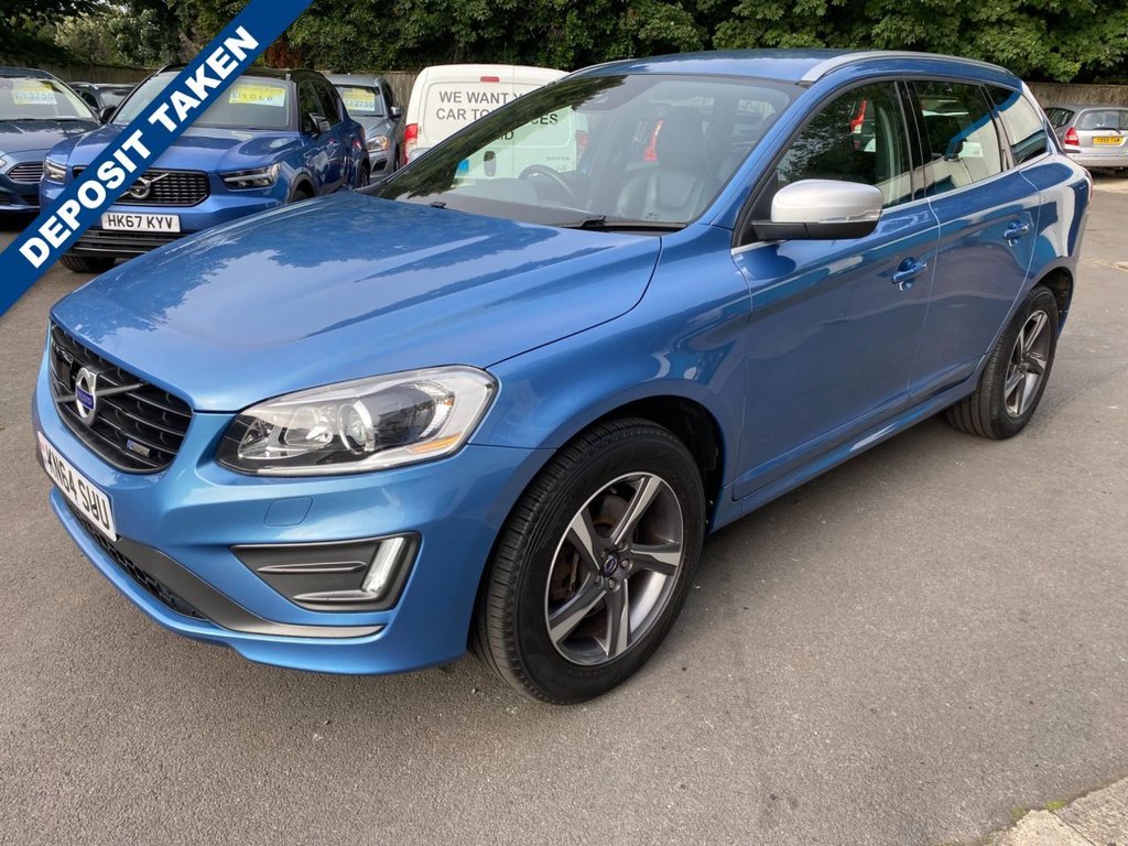 USED 2014 64 VOLVO XC60 2.4 D5 R-DESIGN LUX NAV AWD 5d 212 BHP HIGH SPECIFICATION R DESIGN XC60
