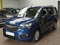 USED 2022 22 VAUXHALL COMBO LIFE 1.5 SE XL S/S 5d 101 BHP 7 SEATS REAR VIEW CAMERA CRUISE CONTROL PARKING SENSORS 1 OWNER GENUINE LOW MILEAGE VAUXHALL WARRANTY