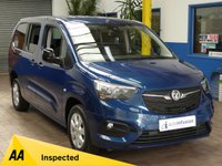 USED 2022 22 VAUXHALL COMBO LIFE 1.5 SE XL S/S 5d 101 BHP 7 SEATS REAR VIEW CAMERA CRUISE CONTROL PARKING SENSORS 1 OWNER GENUINE LOW MILEAGE VAUXHALL WARRANTY