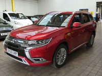 USED 2020 20 MITSUBISHI OUTLANDER 2.4 PHEV EXCEED SAFETY 5d 222 BHP SAT NAV LEATHER HEATED SEATS REAR VIEW CAMERA PARKING SENSORS 1 OWNER SERVICE HISTORY MITSUBISHI WARRANTY TILL JUNE 2025