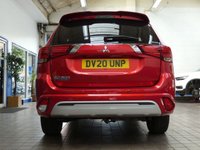 USED 2020 20 MITSUBISHI OUTLANDER 2.4 PHEV EXCEED SAFETY 5d 222 BHP SAT NAV LEATHER HEATED SEATS REAR VIEW CAMERA PARKING SENSORS 1 OWNER SERVICE HISTORY MITSUBISHI WARRANTY TILL JUNE 2025