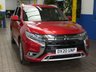 USED 2020 20 MITSUBISHI OUTLANDER 2.4 PHEV EXCEED SAFETY 5d 222 BHP SAT NAV LEATHER HEATED SEATS REAR VIEW CAMERA PARKING SENSORS 1 OWNER SERVICE HISTORY MITSUBISHI WARRANTY TILL JUNE 2025