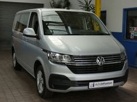USED 2021 21 VOLKSWAGEN TRANSPORTER SHUTTLE 2.0 SHUTTLE SE TDI 5d 148 BHP 8 SEAT ANDROID APPLE CARPLAY AC CRUISE CONTROL PARKING SENSORS 1 OWNER GENUINE LOW MILES