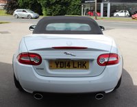 PRE-OWNED 2014 14 JAGUAR XK 5.0 PORTFOLIO 2d 380 BHP Polaris White, Full Black Leather Interior, 20" Orona Alloys (&pound;1025 option), Piano Black Veneer, 3 Spoke Heated Sports Steering Wheel (&pound;500 option), Bowers & Wilkins Audio System, Parking Camera, Electric Folding Mirrors, Heated and Cooled Seats, Heated Front Screen, Wind Deflector, Auto Headlights, Satellite Navigation, Bluetooth Phone, System, DAB Radio, Cruise Control, Keyless Entry, Suede Headlining, LED Taillights, LED Running Lights With Xenon Headlights, Rain Sensing Wipers, 16 Way Electr