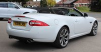 PRE-OWNED 2014 14 JAGUAR XK 5.0 PORTFOLIO 2d 380 BHP Polaris White, Full Black Leather Interior, 20" Orona Alloys (&pound;1025 option), Piano Black Veneer, 3 Spoke Heated Sports Steering Wheel (&pound;500 option), Bowers & Wilkins Audio System, Parking Camera, Electric Folding Mirrors, Heated and Cooled Seats, Heated Front Screen, Wind Deflector, Auto Headlights, Satellite Navigation, Bluetooth Phone, System, DAB Radio, Cruise Control, Keyless Entry, Suede Headlining, LED Taillights, LED Running Lights With Xenon Headlights, Rain Sensing Wipers, 16 Way Electr
