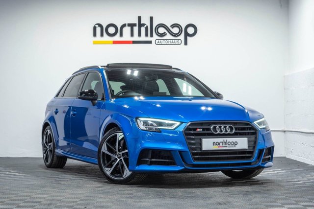 2019 68 Audi A3 2.0 S3 SPORTBACK TFSI QUATTRO BLACK EDITION 5d 387 BHP