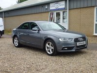 USED 2014 14 AUDI A4 2.0 TDI SE TECHNIK 4d 174 BHP www.suffolkcarcentre.co.uk - Located at Reydon