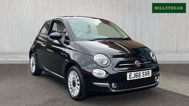2017 66 Fiat 500 1.2 LOUNGE DUALOGIC 3d 69 BHP