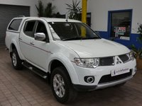 USED 2013 13 MITSUBISHI L200 2.5 DI-D 4X4 BARBARIAN LB DCB 175 BHP SAT NAV LEATHER RADIO CD REAR VIEW CAMERA TRUCKMAN TOP LOAD LINER TOW BAR 2 OWNERS FROM NEW SERVICE HISTORY