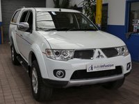 USED 2013 13 MITSUBISHI L200 2.5 DI-D 4X4 BARBARIAN LB DCB 175 BHP SAT NAV LEATHER RADIO CD REAR VIEW CAMERA TRUCKMAN TOP LOAD LINER TOW BAR 2 OWNERS FROM NEW SERVICE HISTORY