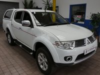 USED 2013 13 MITSUBISHI L200 2.5 DI-D 4X4 BARBARIAN LB DCB 175 BHP SAT NAV LEATHER RADIO CD REAR VIEW CAMERA TRUCKMAN TOP LOAD LINER TOW BAR 2 OWNERS FROM NEW SERVICE HISTORY