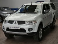 USED 2013 13 MITSUBISHI L200 2.5 DI-D 4X4 BARBARIAN LB DCB 175 BHP SAT NAV LEATHER RADIO CD REAR VIEW CAMERA TRUCKMAN TOP LOAD LINER TOW BAR 2 OWNERS FROM NEW SERVICE HISTORY