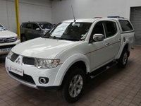 USED 2013 13 MITSUBISHI L200 2.5 DI-D 4X4 BARBARIAN LB DCB 175 BHP SAT NAV LEATHER RADIO CD REAR VIEW CAMERA TRUCKMAN TOP LOAD LINER TOW BAR 2 OWNERS FROM NEW SERVICE HISTORY