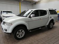USED 2013 13 MITSUBISHI L200 2.5 DI-D 4X4 BARBARIAN LB DCB 175 BHP SAT NAV LEATHER RADIO CD REAR VIEW CAMERA TRUCKMAN TOP LOAD LINER TOW BAR 2 OWNERS FROM NEW SERVICE HISTORY