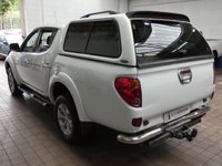 USED 2013 13 MITSUBISHI L200 2.5 DI-D 4X4 BARBARIAN LB DCB 175 BHP SAT NAV LEATHER RADIO CD REAR VIEW CAMERA TRUCKMAN TOP LOAD LINER TOW BAR 2 OWNERS FROM NEW SERVICE HISTORY
