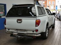 USED 2013 13 MITSUBISHI L200 2.5 DI-D 4X4 BARBARIAN LB DCB 175 BHP SAT NAV LEATHER RADIO CD REAR VIEW CAMERA TRUCKMAN TOP LOAD LINER TOW BAR 2 OWNERS FROM NEW SERVICE HISTORY