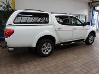 USED 2013 13 MITSUBISHI L200 2.5 DI-D 4X4 BARBARIAN LB DCB 175 BHP SAT NAV LEATHER RADIO CD REAR VIEW CAMERA TRUCKMAN TOP LOAD LINER TOW BAR 2 OWNERS FROM NEW SERVICE HISTORY