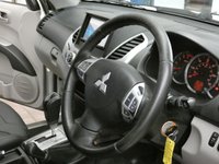 USED 2013 13 MITSUBISHI L200 2.5 DI-D 4X4 BARBARIAN LB DCB 175 BHP SAT NAV LEATHER RADIO CD REAR VIEW CAMERA TRUCKMAN TOP LOAD LINER TOW BAR 2 OWNERS FROM NEW SERVICE HISTORY
