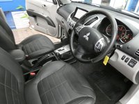 USED 2013 13 MITSUBISHI L200 2.5 DI-D 4X4 BARBARIAN LB DCB 175 BHP SAT NAV LEATHER RADIO CD REAR VIEW CAMERA TRUCKMAN TOP LOAD LINER TOW BAR 2 OWNERS FROM NEW SERVICE HISTORY