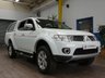 USED 2013 13 MITSUBISHI L200 2.5 DI-D 4X4 BARBARIAN LB DCB 175 BHP SAT NAV LEATHER RADIO CD REAR VIEW CAMERA TRUCKMAN TOP LOAD LINER TOW BAR 2 OWNERS FROM NEW SERVICE HISTORY