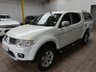 USED 2013 13 MITSUBISHI L200 2.5 DI-D 4X4 BARBARIAN LB DCB 175 BHP SAT NAV LEATHER RADIO CD REAR VIEW CAMERA TRUCKMAN TOP LOAD LINER TOW BAR 2 OWNERS FROM NEW SERVICE HISTORY