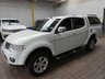 USED 2013 13 MITSUBISHI L200 2.5 DI-D 4X4 BARBARIAN LB DCB 175 BHP SAT NAV LEATHER RADIO CD REAR VIEW CAMERA TRUCKMAN TOP LOAD LINER TOW BAR 2 OWNERS FROM NEW SERVICE HISTORY