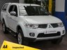 USED 2013 13 MITSUBISHI L200 2.5 DI-D 4X4 BARBARIAN LB DCB 175 BHP SAT NAV LEATHER RADIO CD REAR VIEW CAMERA TRUCKMAN TOP LOAD LINER TOW BAR 2 OWNERS FROM NEW SERVICE HISTORY