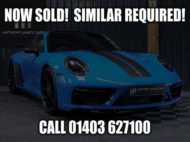 2022 22 Porsche 911 3.0 CARRERA GTS 2d 474 BHP