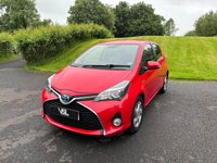 USED 2016 16 TOYOTA YARIS 1.5 VVT-I ICON M-DRIVE S 5d 73 BHP &pound;0 TAX, BLUETOOTH, DAB, HYBRID