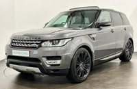USED 2017 17 LAND ROVER RANGE ROVER SPORT 3.0 SDV6 HSE 5d 306 BHP Striking Corris Grey, Full Ebony Leather,Sliding Panoramic Glass Roof