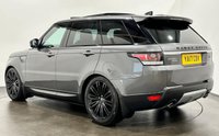 USED 2017 17 LAND ROVER RANGE ROVER SPORT 3.0 SDV6 HSE 5d 306 BHP Striking Corris Grey, Full Ebony Leather,Sliding Panoramic Glass Roof