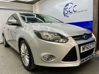 USED 2013 63 FORD FOCUS 1.6 TDCi Zetec Hatchback 5dr Diesel Manual Euro 5 (s/s) (115 ps) R.Sensors,DAB,Btooth,&pound;20Tax