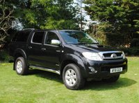 USED 2011 61 TOYOTA HI-LUX 3.0 INVINCIBLE 4X4 D-4D DCB 169 BHP www.suffolkcarcentre.co.uk - Located at Ilketshall