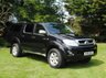 USED 2011 61 TOYOTA HI-LUX 3.0 INVINCIBLE 4X4 D-4D DCB 169 BHP www.suffolkcarcentre.co.uk - Located at Ilketshall