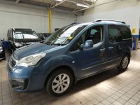 USED 2016 16 PEUGEOT PARTNER 1.6 BLUE HDI S/S TEPEE ALLURE 5d 120 BHP EXCELLENT EXAMPLE &pound;35 ROAD TAX LOW MILEAGE 2 OWNERS 10 SERVICES TO 43K MILES AIR CON DAB RADIO APPLE CARPLAY MIRRORLINK REAR VIEW CAMERA FRONT AND REAR PARKING SENSORS