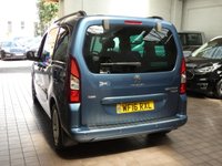 USED 2016 16 PEUGEOT PARTNER 1.6 BLUE HDI S/S TEPEE ALLURE 5d 120 BHP EXCELLENT EXAMPLE &pound;35 ROAD TAX LOW MILEAGE 2 OWNERS 10 SERVICES TO 43K MILES AIR CON DAB RADIO APPLE CARPLAY MIRRORLINK REAR VIEW CAMERA FRONT AND REAR PARKING SENSORS