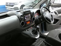 USED 2016 16 PEUGEOT PARTNER 1.6 BLUE HDI S/S TEPEE ALLURE 5d 120 BHP EXCELLENT EXAMPLE &pound;35 ROAD TAX LOW MILEAGE 2 OWNERS 10 SERVICES TO 43K MILES AIR CON DAB RADIO APPLE CARPLAY MIRRORLINK REAR VIEW CAMERA FRONT AND REAR PARKING SENSORS