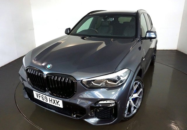 2019 69 BMW X5 3.0 XDRIVE30D M SPORT 5d AUTO-Factory extras worth &pound;11,370-2 OWNER CAR FINISHED IN ARCTIC GREY METALLIC WITH BLACK VERNASCA LEATHER UPHOLSTERY-21