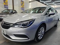 USED 2017 67 VAUXHALL ASTRA 1.6 CDTi ecoTEC BlueInjection Design Sports Tourer 5dr Diesel Manual Euro 6 (s/s) (110 ps) Front And Rear Parking Sensors, Cruise Control, DAB, &pound;0 TAX