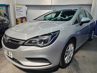 USED 2017 67 VAUXHALL ASTRA 1.6 CDTi ecoTEC BlueInjection Design Sports Tourer 5dr Diesel Manual Euro 6 (s/s) (110 ps) Front And Rear Parking Sensors, Cruise Control, DAB, &pound;0 TAX