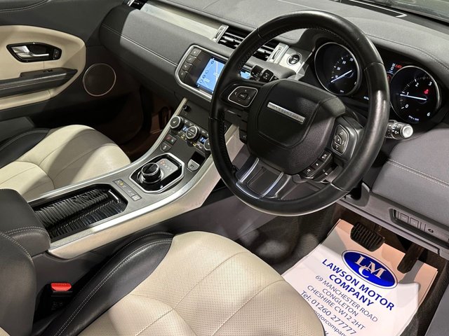 View our LAND ROVER RANGE ROVER EVOQUE