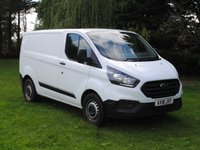 USED 2018 18 FORD TRANSIT CUSTOM 2.0 320 BASE P/V L1 H1 129 BHP www.suffolkcarcentre.co.uk - Located at Reydon